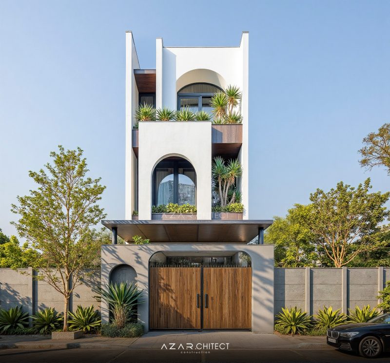 Thanh.House – Tổ ấm hiện đại 3 phòng ngủ cho cặp đôi trẻ tại Quảng Trị